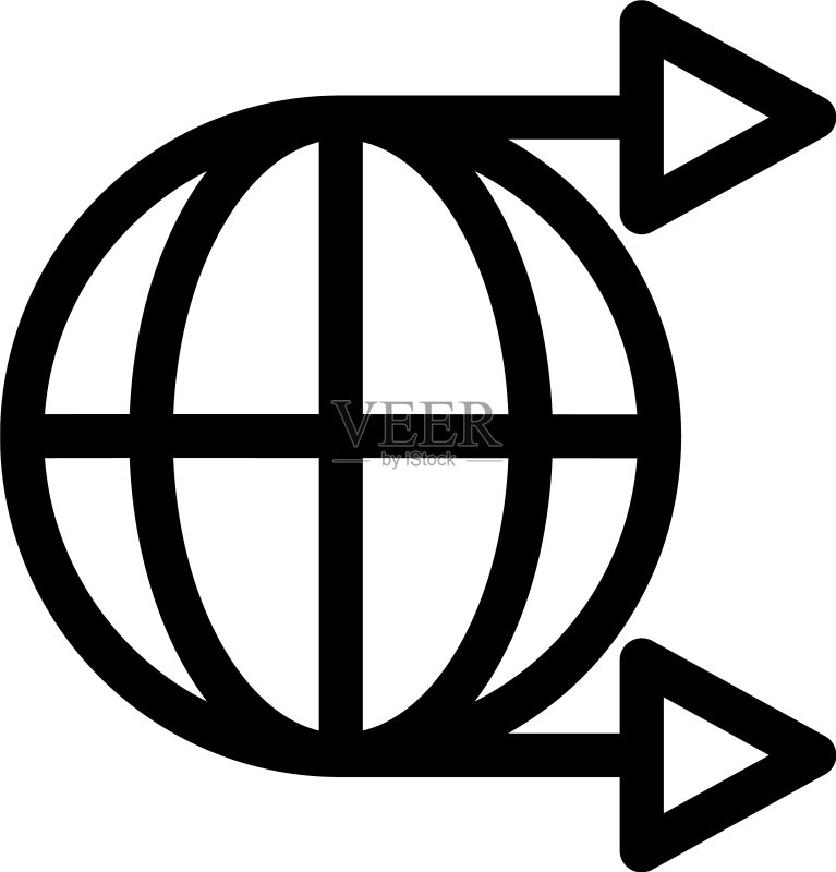 物流图标或logo孤立标志符号图标素材