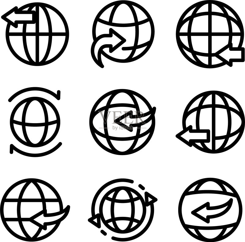 物流图标或logo孤立标志符号图标素材
