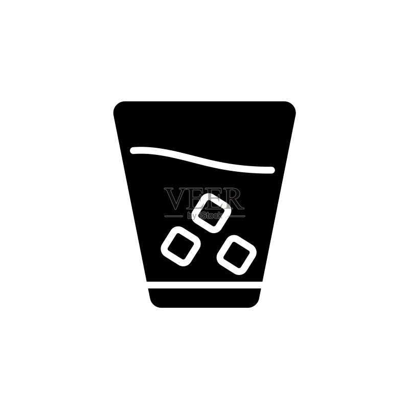 冰咖啡图标标志图标素材