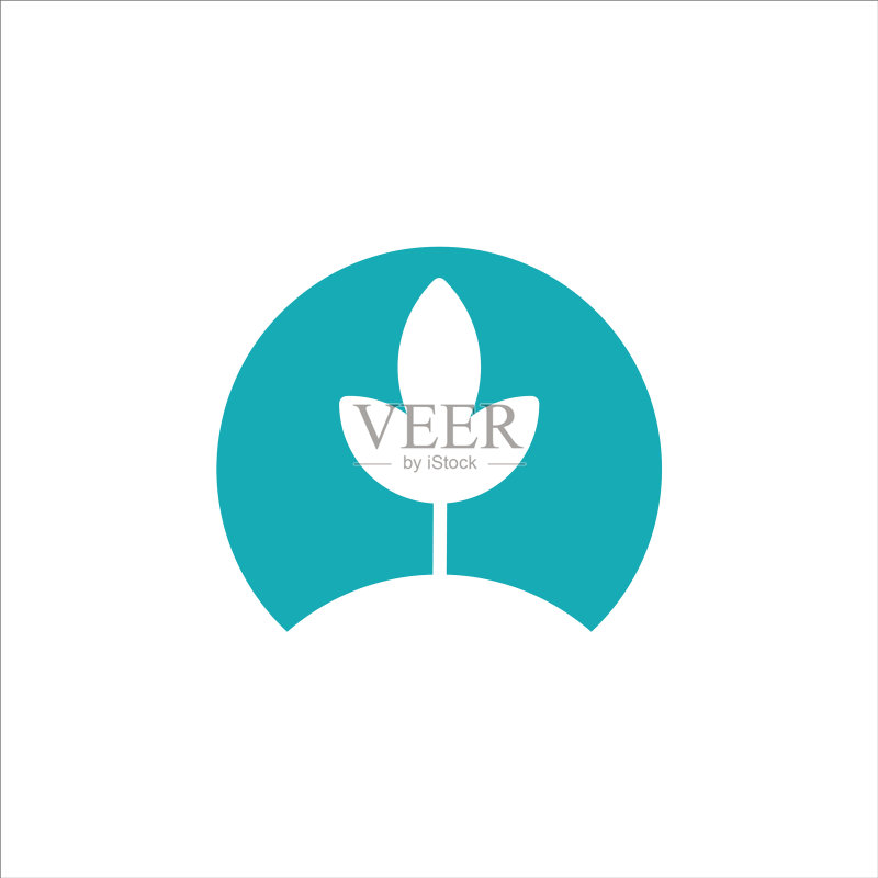 绿色logo模板图标素材