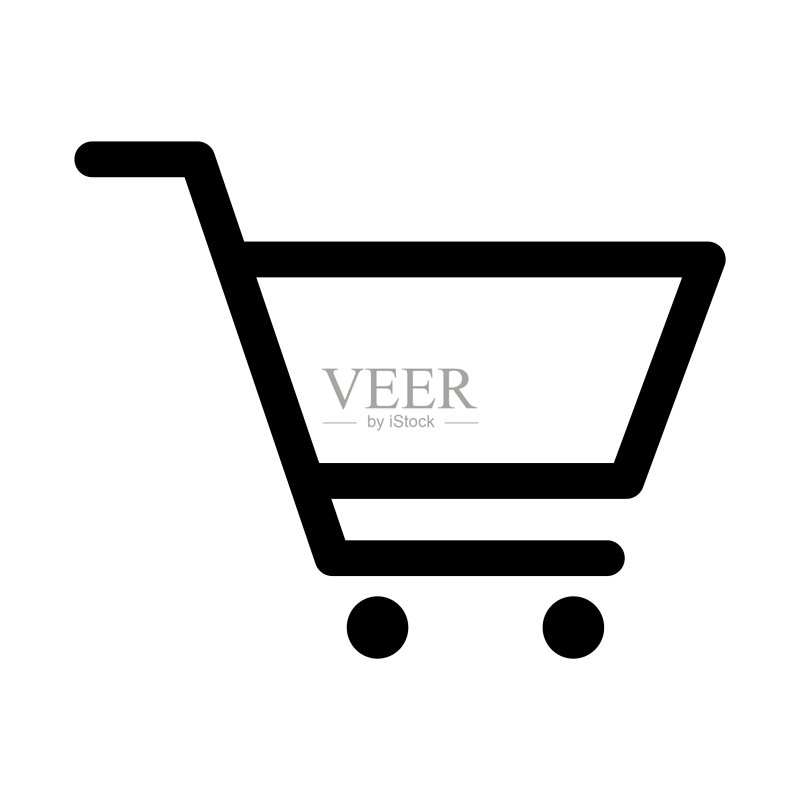 购物车促销图标市场故事商店符号图标素材