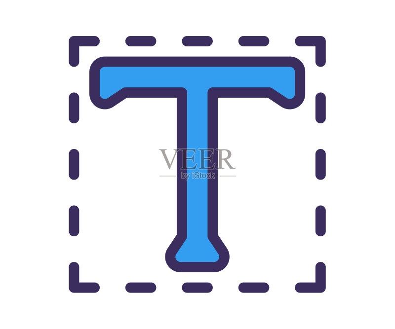 文本工具独立图标图标素材