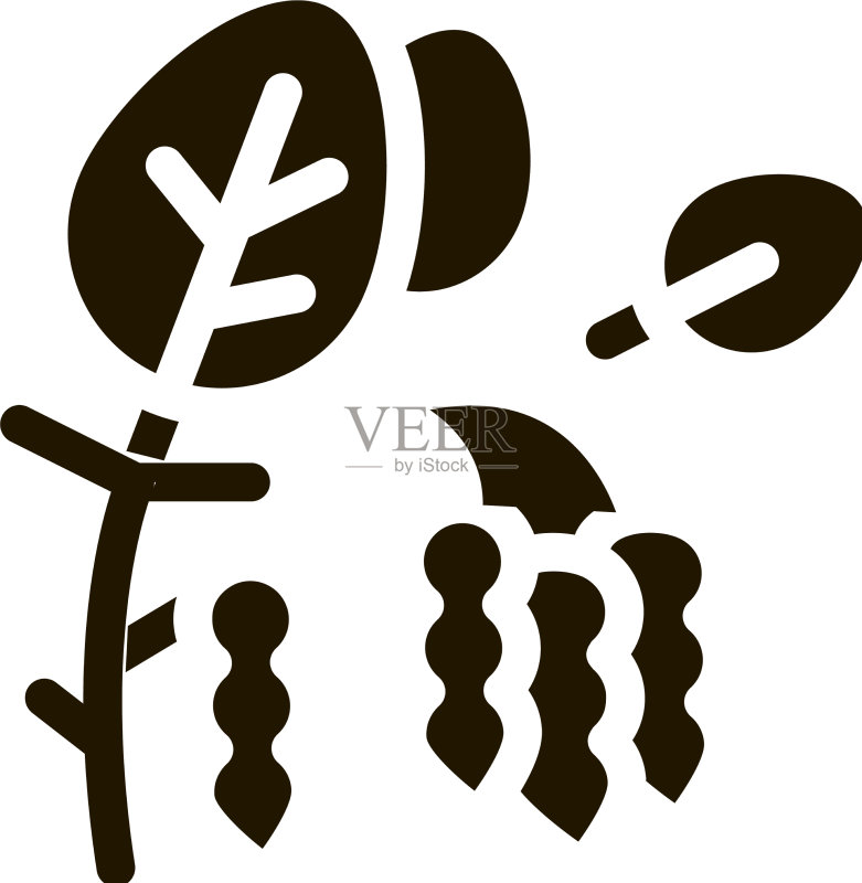 大豆植物图标图标素材