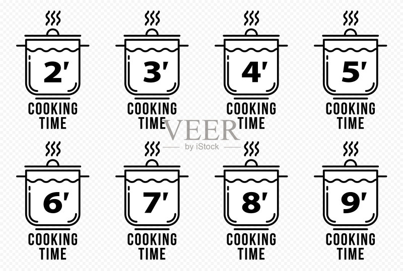 烹饪时间系列图标3图标素材