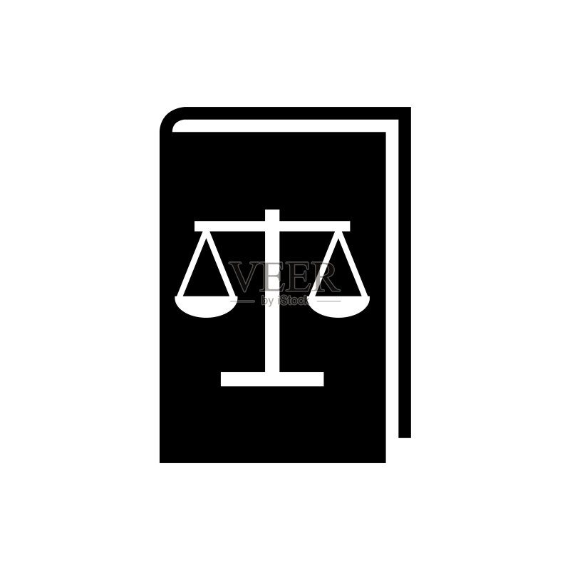 法庭图标,正义标志图标素材