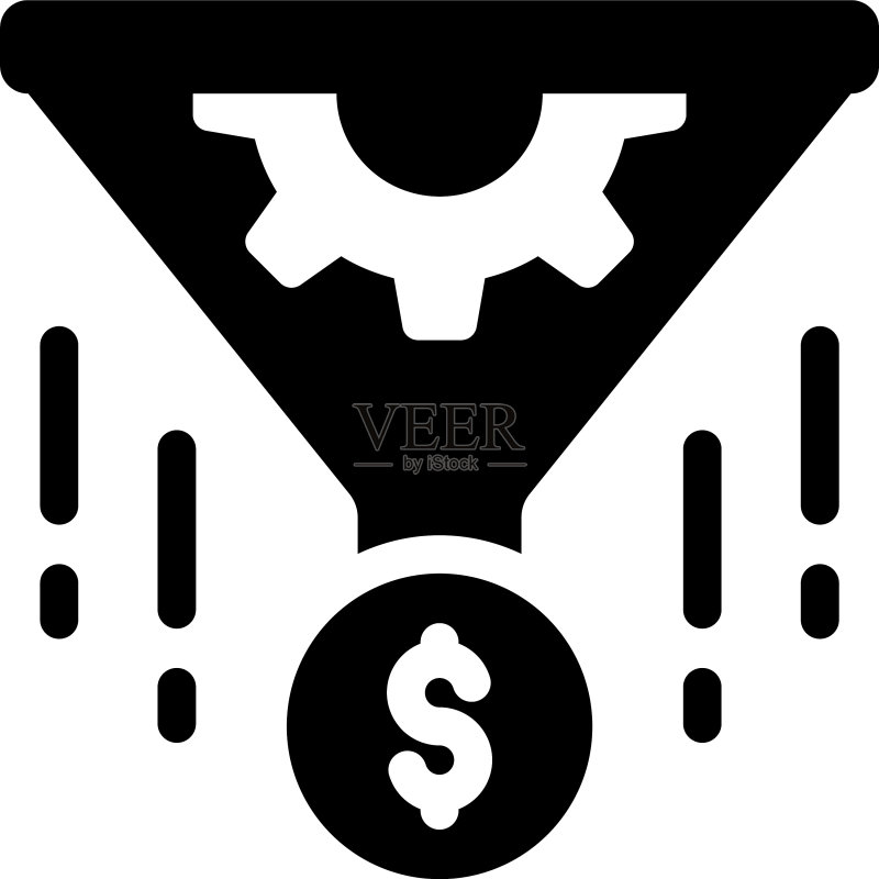 资金过滤图标素材
