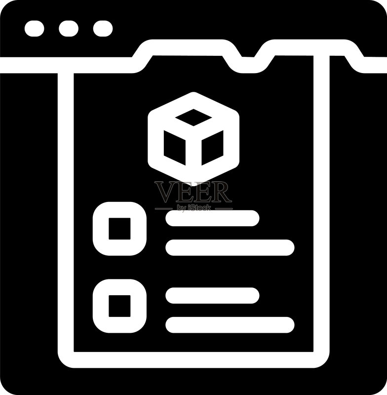 网页模型图标素材
