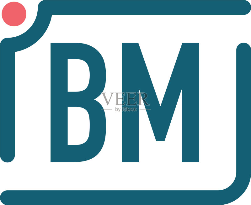 首字母bm相机logo设计模板图标素材