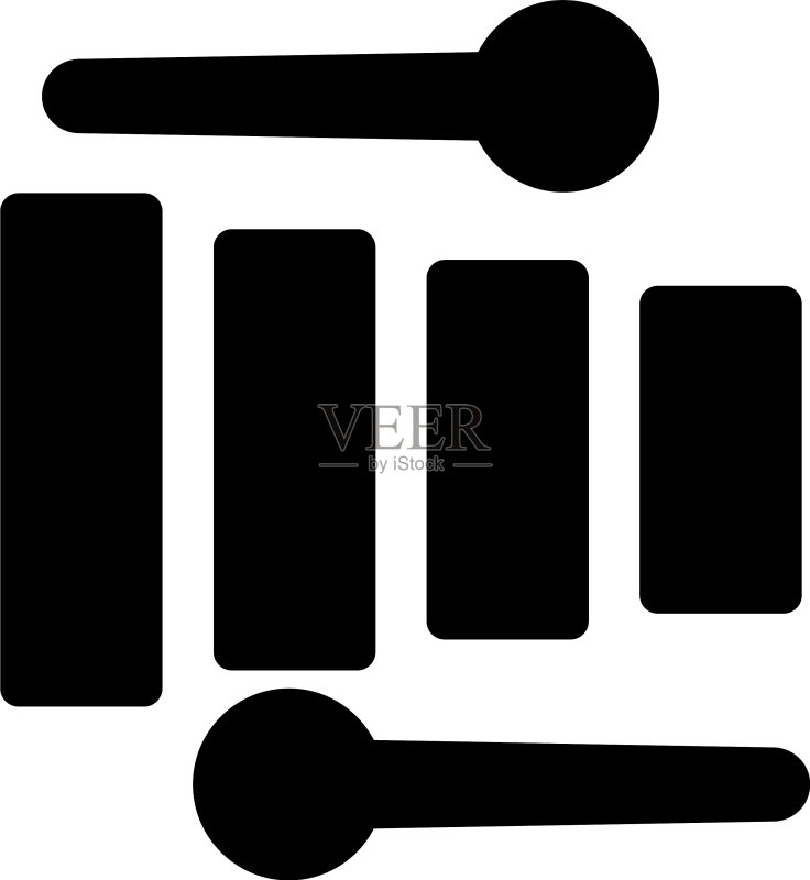 木琴图标素材