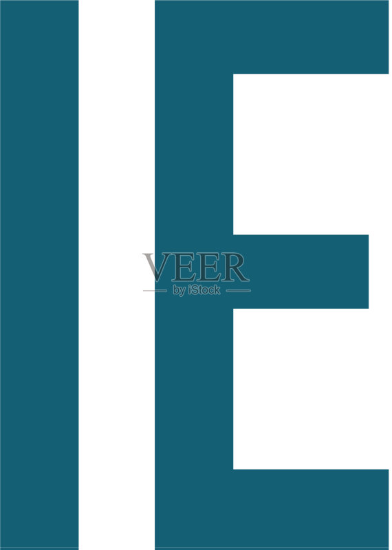 首字母IE手部盾牌安全logo图标素材