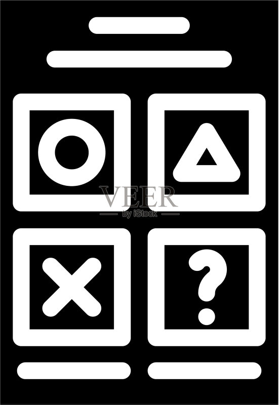 自学测试 glyph 图标图标素材