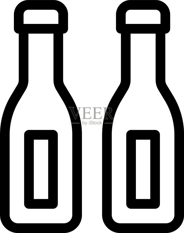 俄罗斯伏特加图标素材