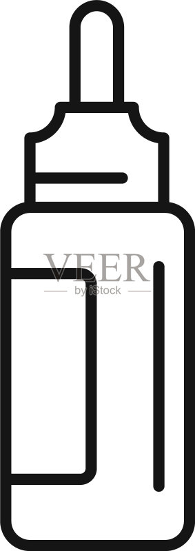 医疗喷雾图标(轮廓风格)图标素材