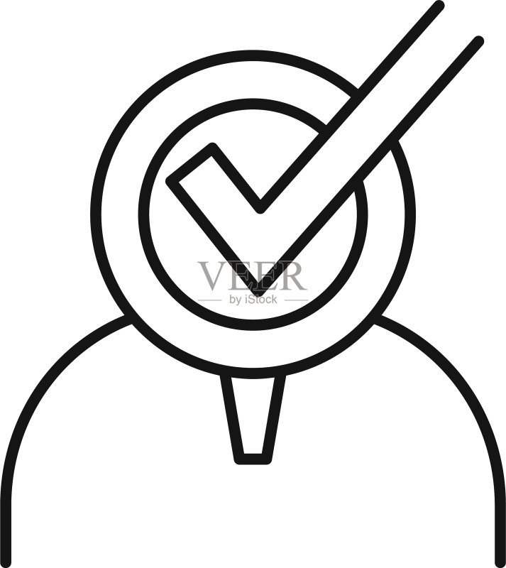 技能个人特质图标轮廓样式图标素材