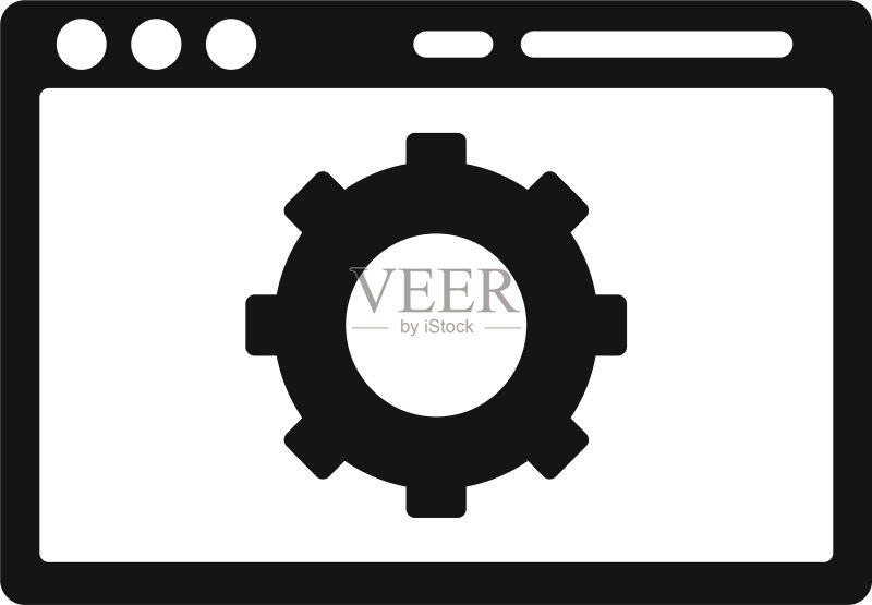 简约风格的网页系统图标图标素材