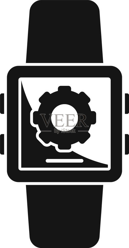 简约风格智能手表软件图标图标素材