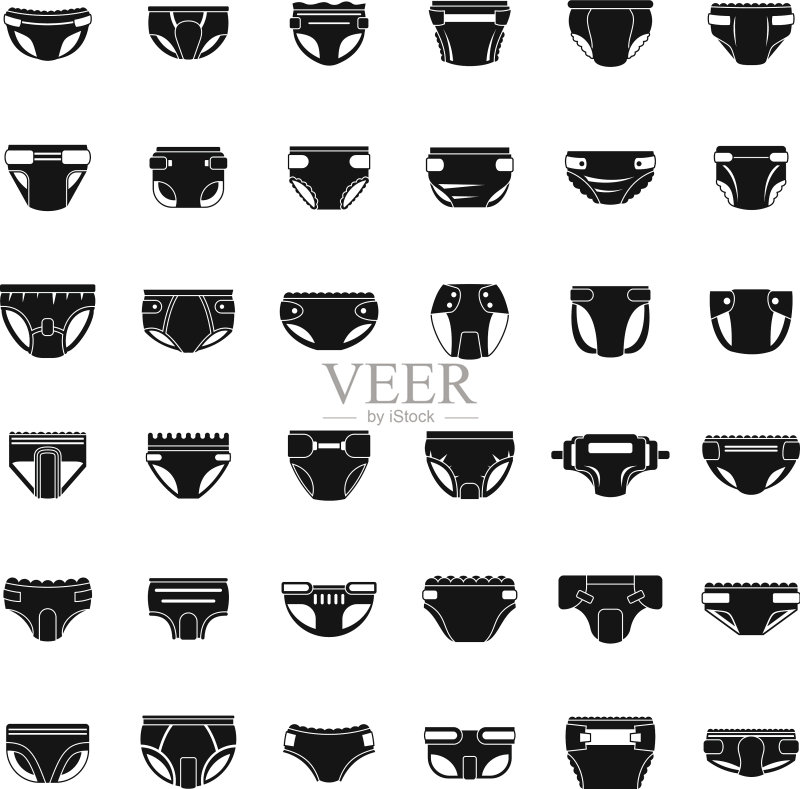 Badiaper图标集简约风格图标素材