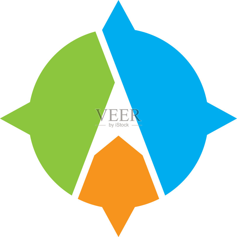 指南针Logo图像图标素材