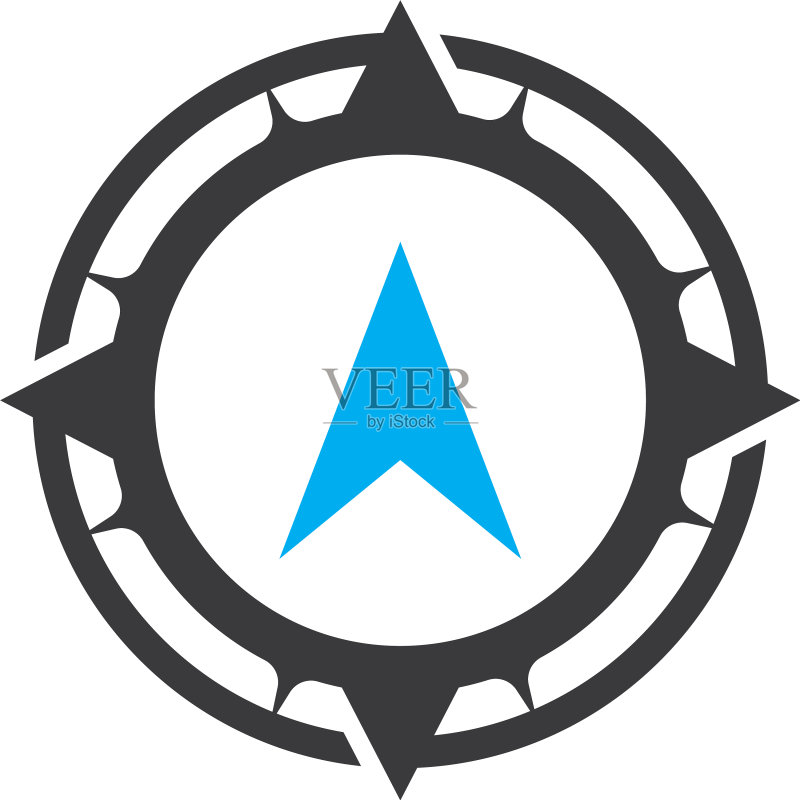 指南针Logo图像图标素材