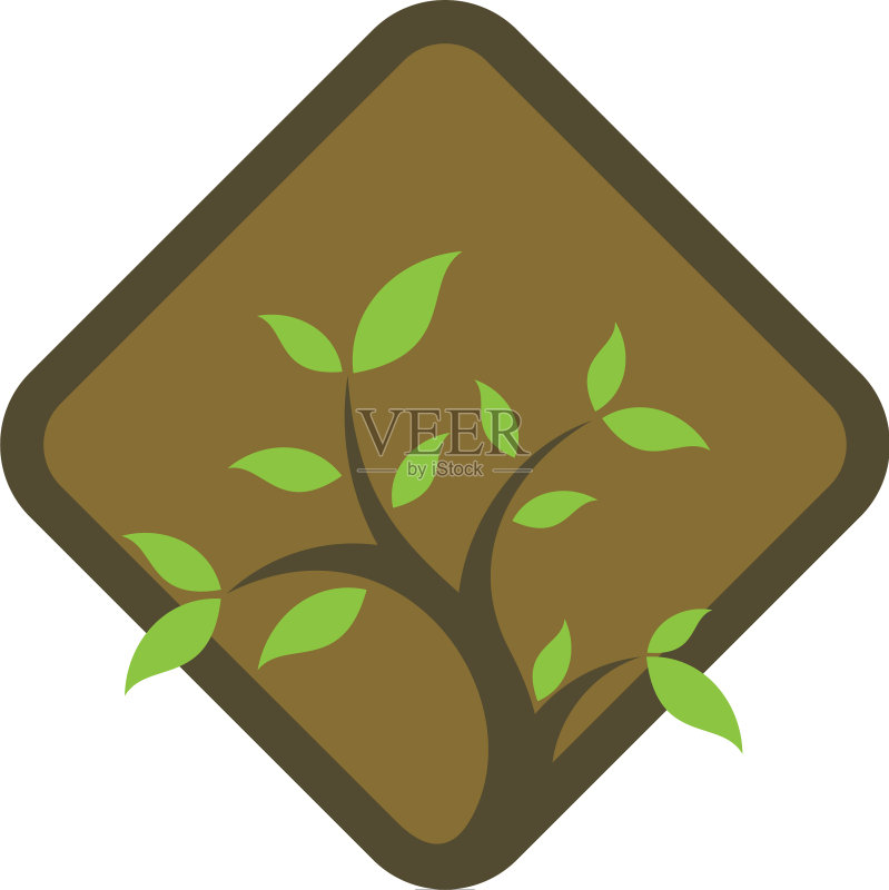 自然风光创意logo设计图标素材