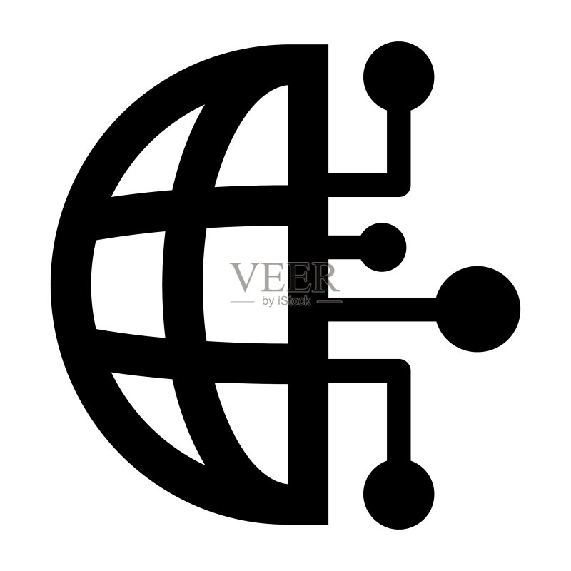 全球网络图标素材