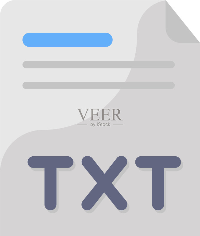 文本文件图标素材