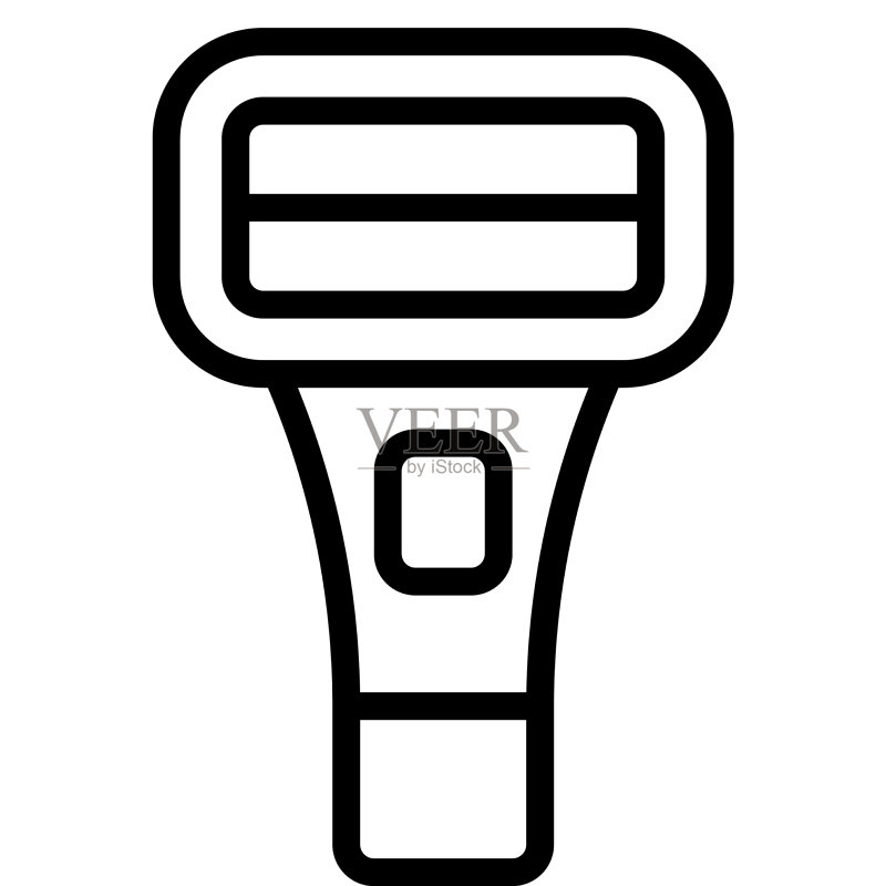 条形码扫描器图标,超市购物图标素材