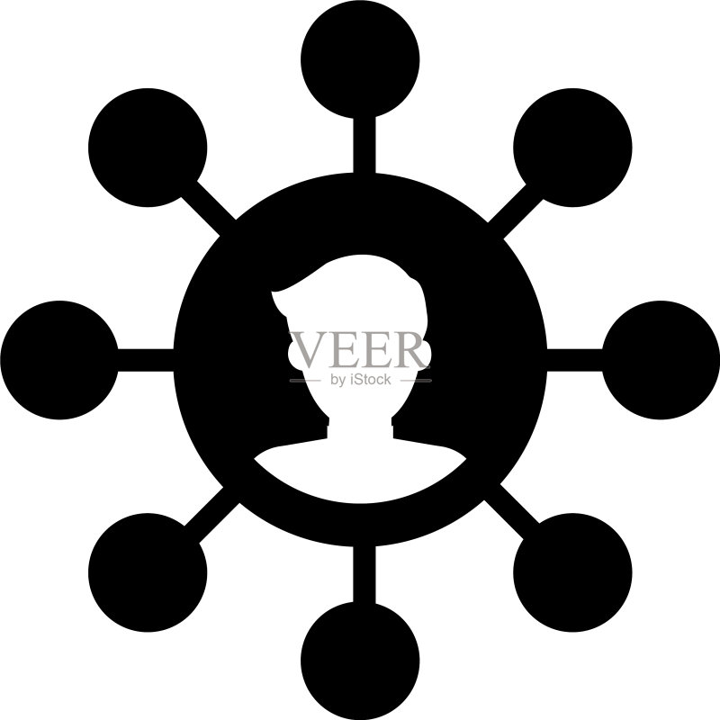 人际关系图标素材