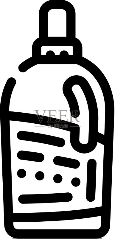 酶洗衣粉线条图标图标素材