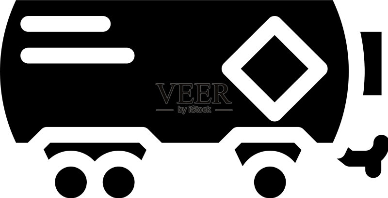 交通运输沼气罐标志符号图标素材