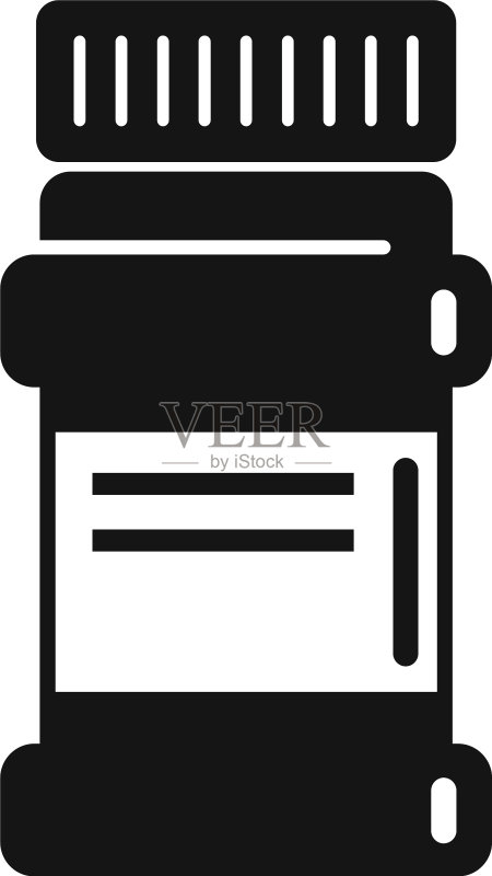 可可罐图标简约风格图标素材