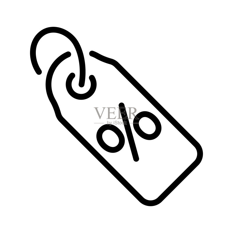 折扣标签图标图标素材