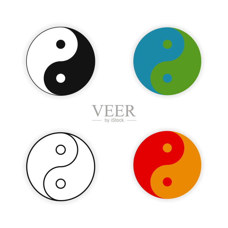 阴符号图标图标素材