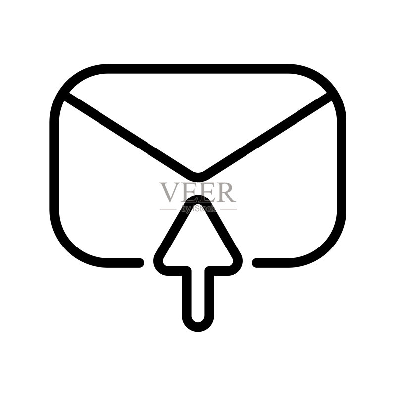 上传电子邮件图标图标素材