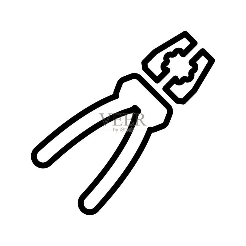 钳子维修工具图标图标素材