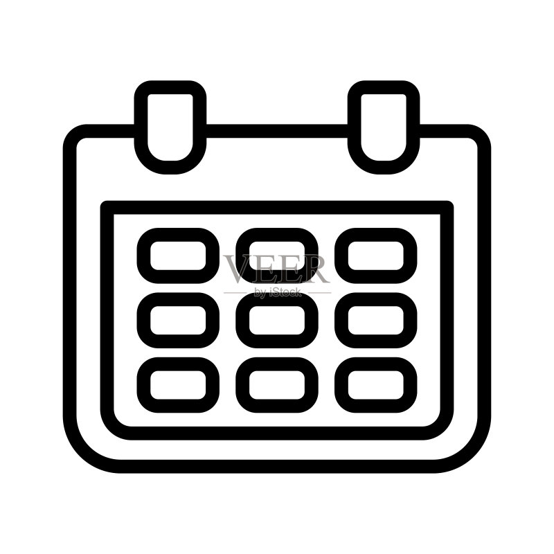日历日期图标图标素材