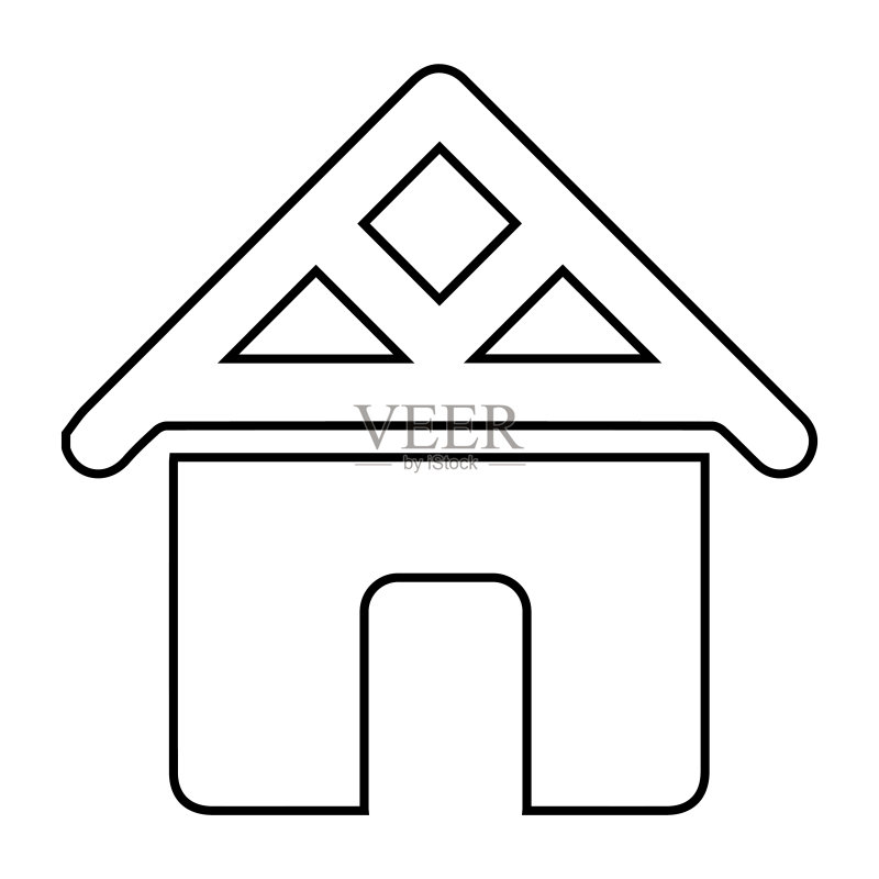 露营,小木屋,农舍,小屋,帐篷图标图标素材
