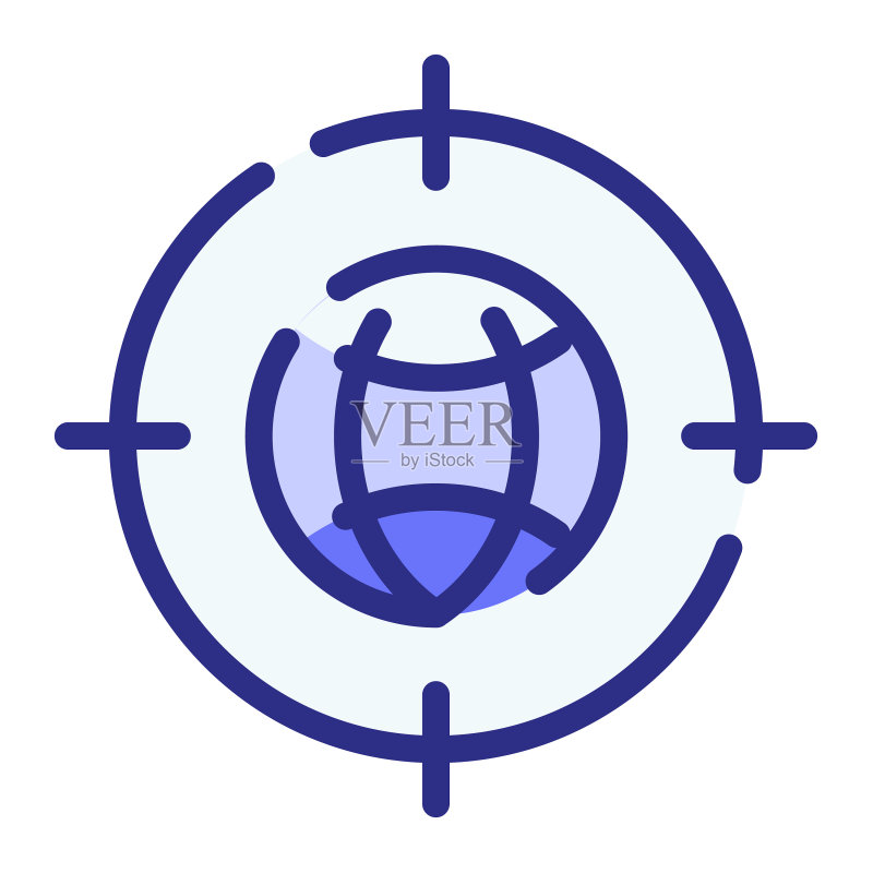 互联网SEO目标图标图标素材