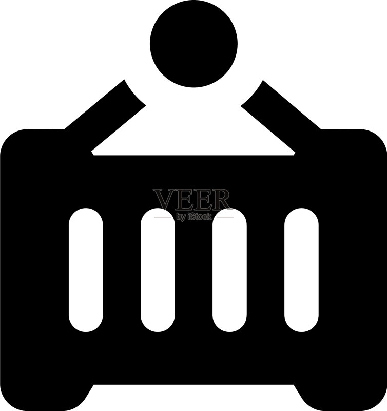 集装箱起吊图标素材