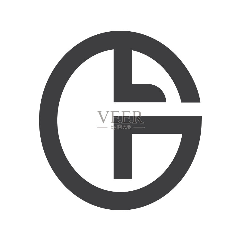 字母组合图标Logo LG GL图标素材
