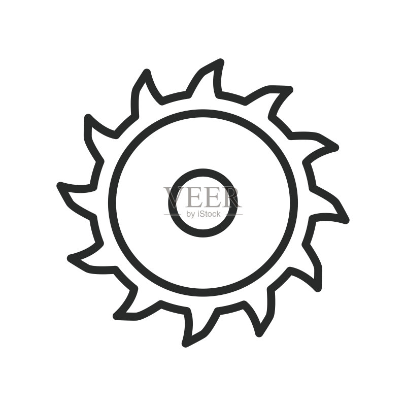 刀片图标矢量设计图图标素材