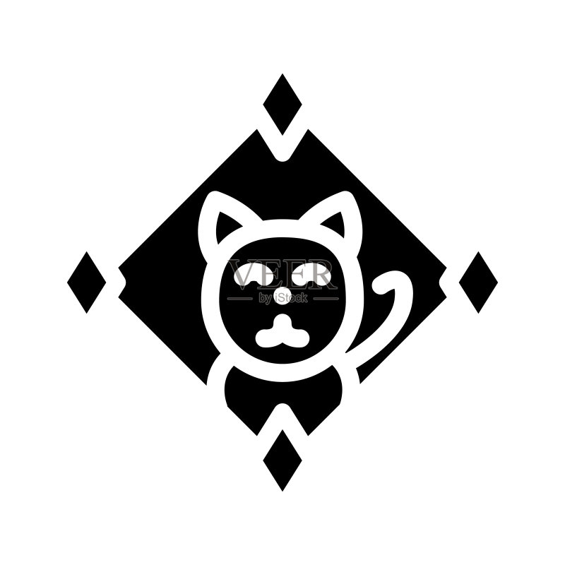 NFT数字收藏猫游戏图标素材