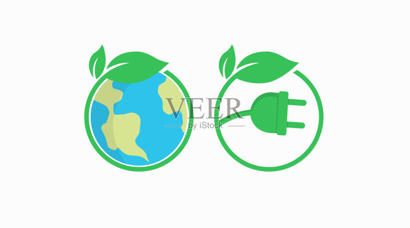 生态环境图标集图标素材