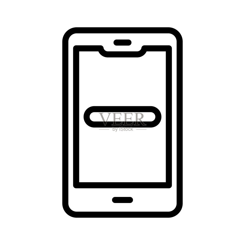 移除手机图标上的标记图标素材