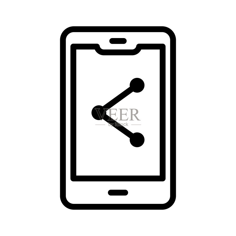 手机分享图标图标素材