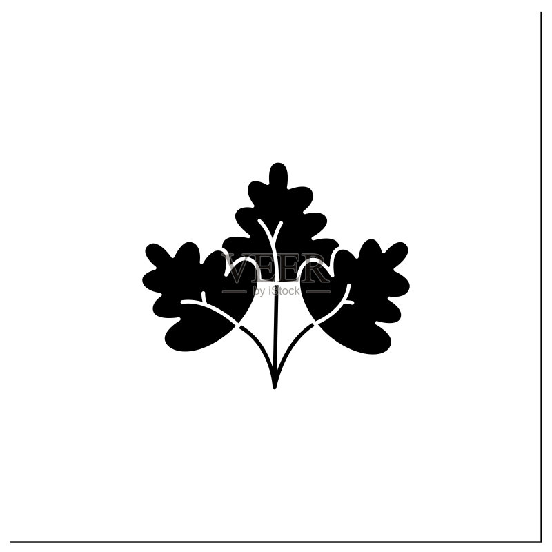 欧芹图示图标素材
