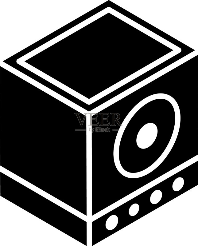 扬声器图标素材