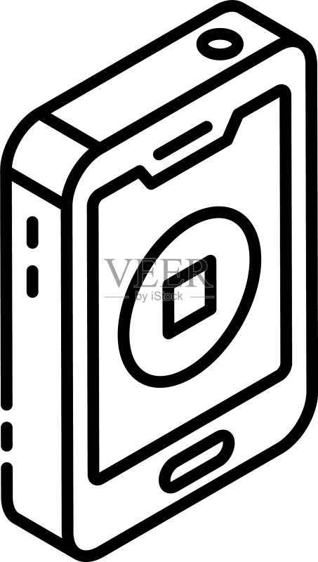 停止按钮图标素材