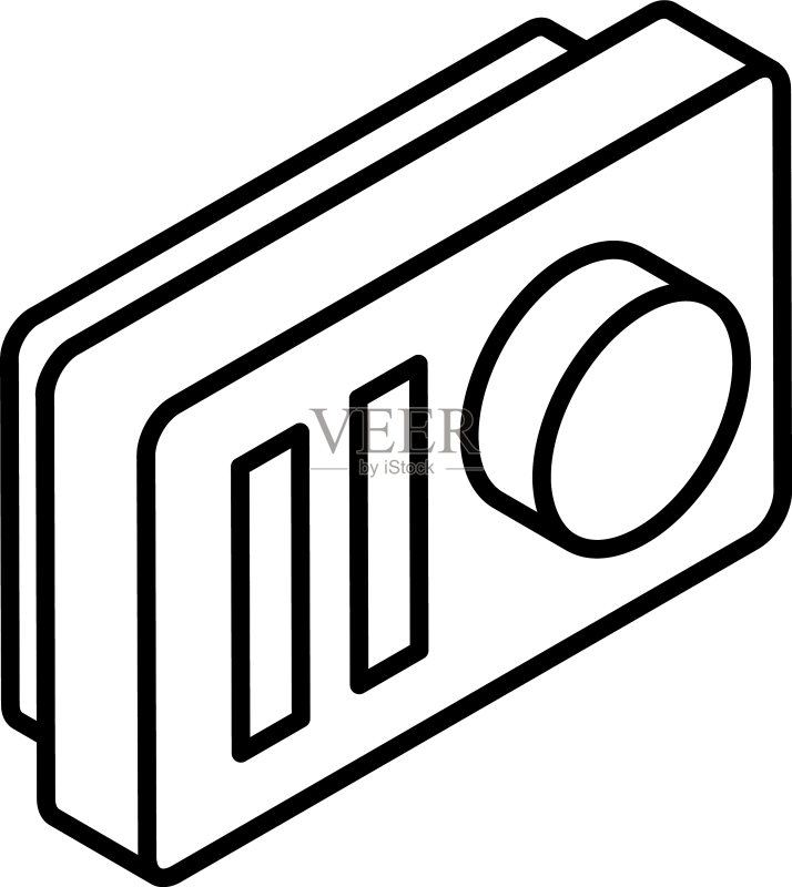 电源插座图标素材