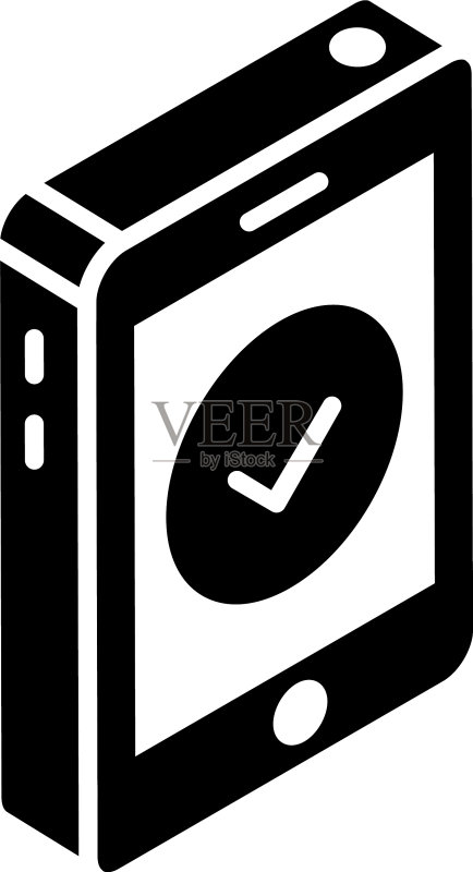 移动支票图标素材